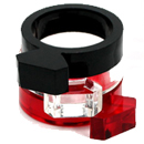 Modern Petal Glass/Wooden Rings The Branch, Poppi