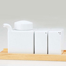 Contemporary serving, tableware, modern condiment sets, sugar/creamer, salt/pepper, carafe, pitchers, teapots