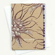 Wishes Screenprinted Card