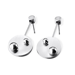 Xen Vision Earrings Steel/Dew Drops 431015G0
