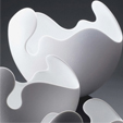 Mori Porcelain Handmade Life Shell Vase