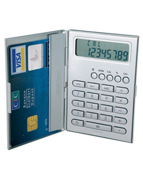 Lexon Fortune Calculator/Business Card/Credit Car Holder Modern Accessories