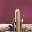 Lovely Lady Ladies at Ease Bookends 