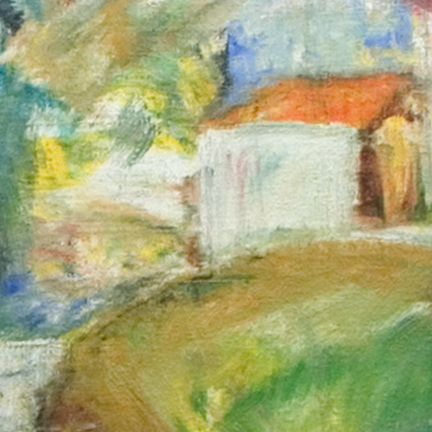 Above the River Oil Painting Contemporary Artwork