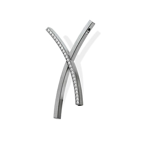 Xen Melody Diamond Steel Pendant