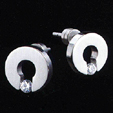 B.tiff Circle Earrings