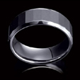 B.tiff Contemporary Tungsten Ring