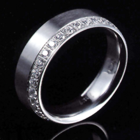 B.tiff Modern Ring Edgy RG118R Equisite Jewelry