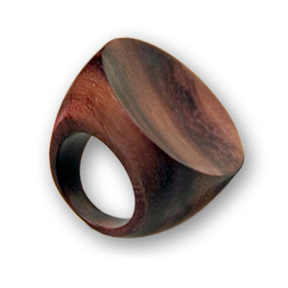 Branch Wooden Ring Contemporary Unique Jewelry
