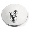 Xen Vision Pendant Round Steel with Steel Dew Drops