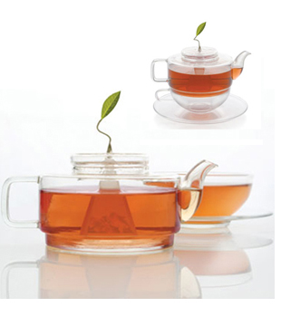 Tea Forte Sontu Glass Teapot Modern