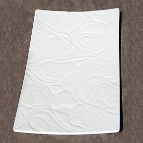 Modern Sushi Plate Deshoulieres Ardoise white