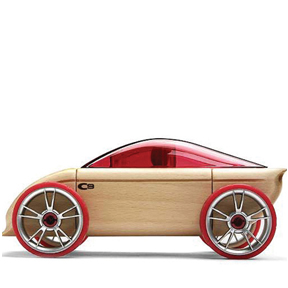 Automoblox C9 Sportscar Modern Wood Toy Car