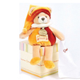 Doudou et Campaigne Cannelle Pacifier Bear with Gift Box